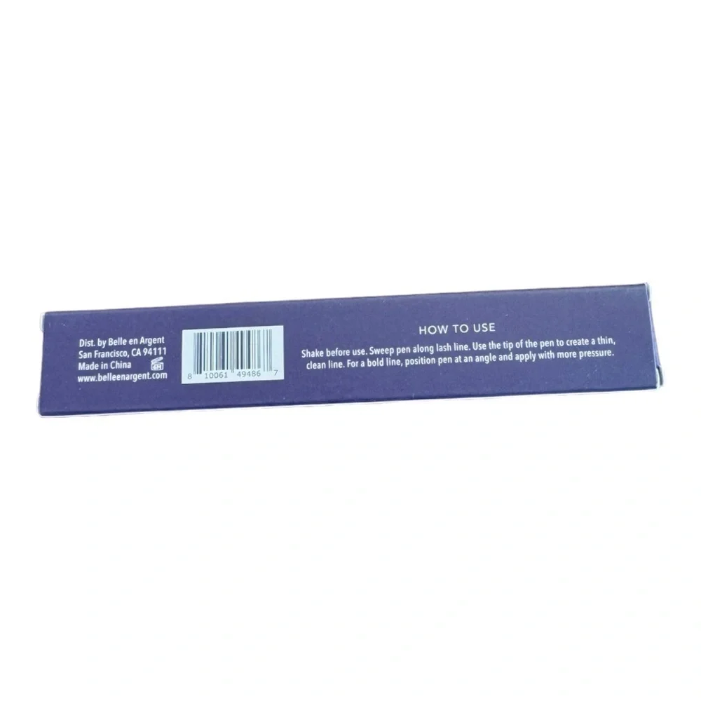 BELLE EN ARGENT Liquid Eyeliner Black NEW